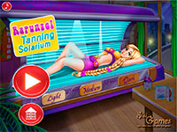 Игра Рапунцель идет в солярий Игра Рапунцель идет в солярий